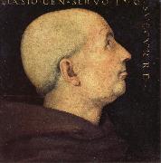 PERUGINO, Pietro Portrait of Dom Biagio Milanesi oil painting reproduction